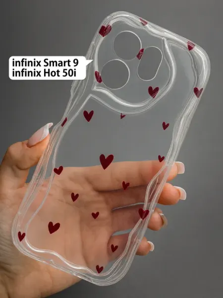 РИНОФОН Чехол с розами на Infinix Smart 9, Infinix Hot 50i