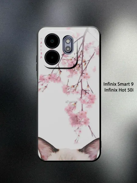 ANP Case Чехол на Infinix HOT 50i с сакурой