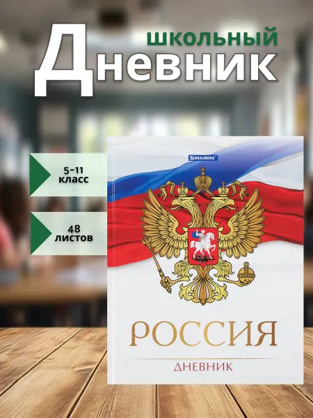 Brauberg Дневник школьный 5-11 класс