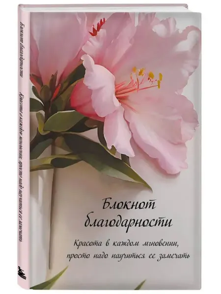 Эксмо Блокнот благодарности. Красота в каждом мгновении