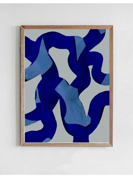 Onllyart Постер Абстрактные мазки кистью 65X 50x70
