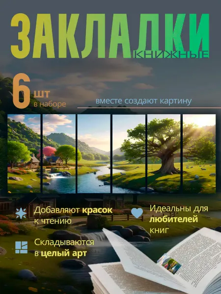 Закладки для книг для учебников