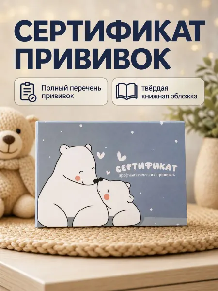 Сохраняй красиво Сертификат прививок