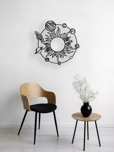 Light Decor Shop Солнце и планеты панно