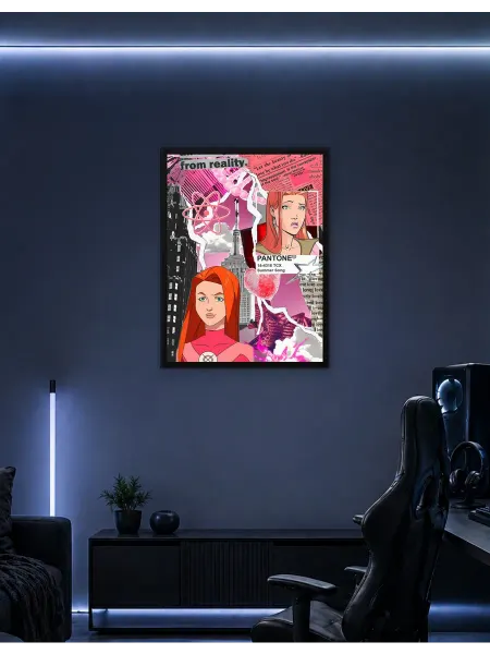 Postersbase Плакат Атомная Ева Коллаж 50x70