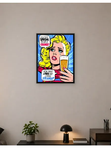 Postersbase Интерьерный постер Искусство в стиле комиксов 50x70