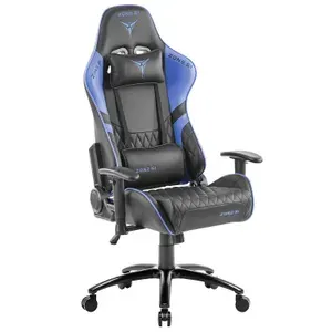 Кресло компьютерное игровое ZONE 51 CLUBPOINT Black-Blue