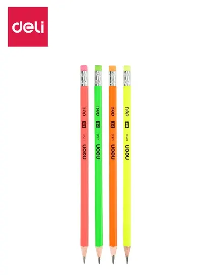 Карандаш 12 штук HB с ласт. U516 Deli, 51600-EU-T