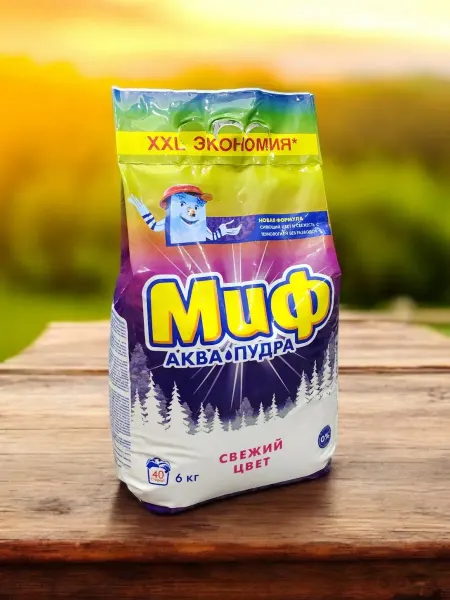 Стиральный порошок Миф 6 кг