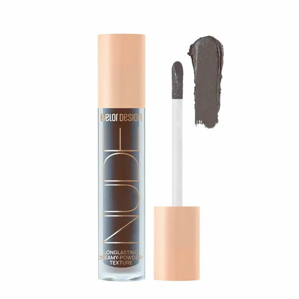 BELOR DESIGN Тени для век жидкие матовые Nude Harmony тон 13 smoky