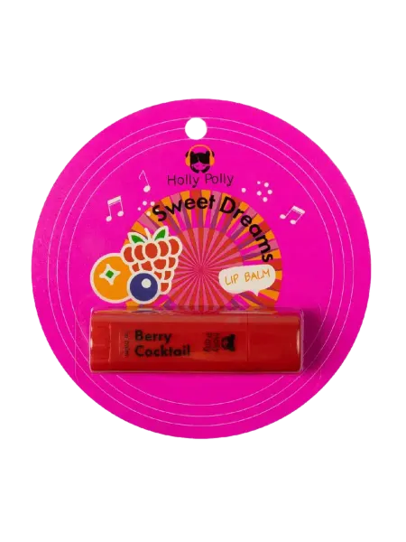 HOLLY POLLY Holly Polly Бальзам для губ Sweet Dreams Ягодный 4,8 г 1 шт