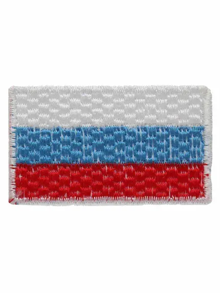 Hobby&Pro Термоаппликация на одежду Флаг России 5х3 см