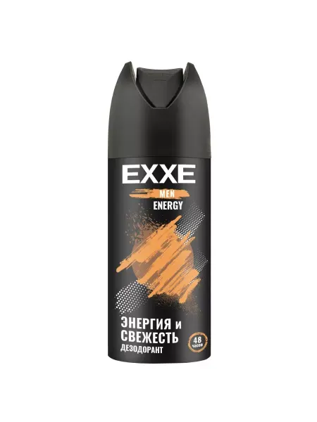 EXXE Дезодорант "Carbon Hit", мужской, защита 48 часов