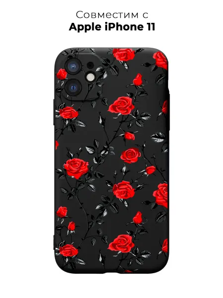 PANCASE Чехол на Apple iPhone 11 Цветы