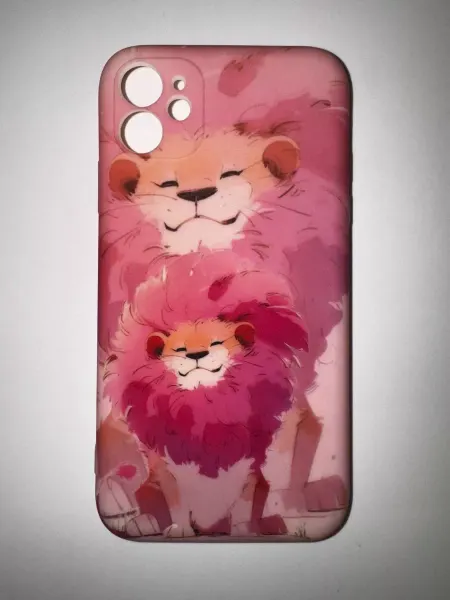 TiMik Shop Чехол на iPhone 11 с рисунком львенок