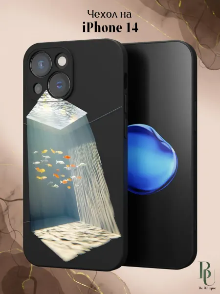Be Unique Чехол на iPhone 14 Рыбки