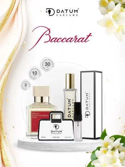 Парфюм унисекс Datum Baccarat Rouge 540 с нотами шафрана, жасмина, амбры и кедра