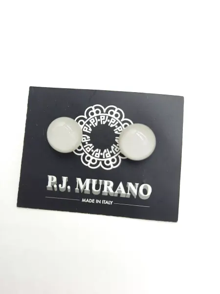PJ MURANO Серьги пусеты из муранского стекла