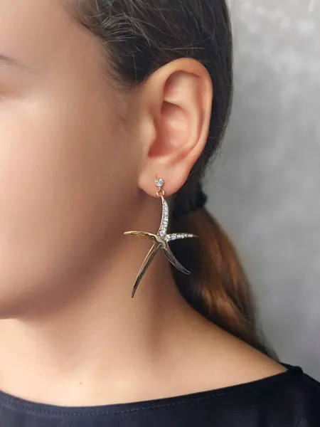 Серьги бижутерия