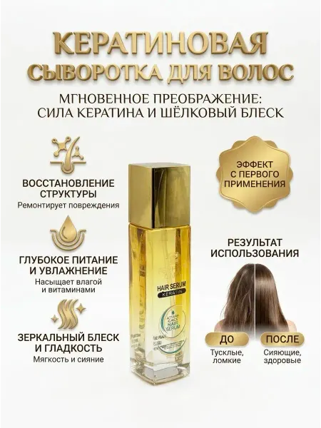 ЭЛИТА 55 Сыворотка для волос несмываемая от выпадения