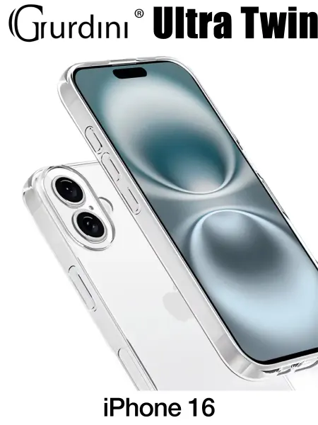 Gurdini Чехол на iPhone 16 Ultra Twin 1 mm с защитой камеры