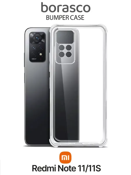 BORASCO Чехол Xiaomi Redmi Note 11 11S Bumper Case