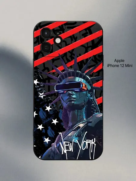 PANCASE Чехол на iPhone 12 Mini Киберпанк