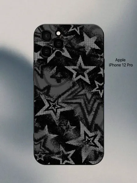 PANCASE Чехол на iPhone 12 Pro с звездочками