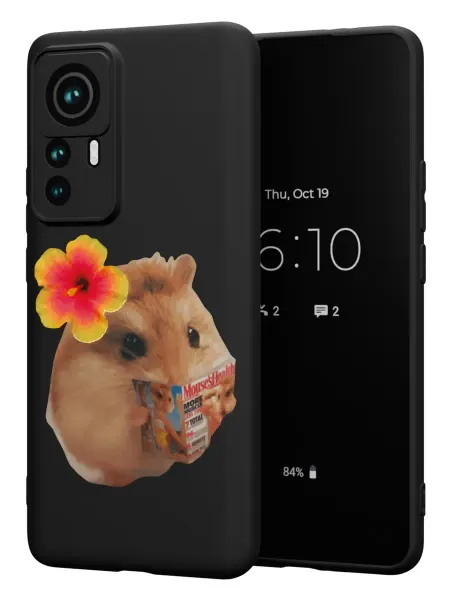 FACTORIA Чехол на Xiaomi 12T 12T Pro с принтом Хомяк