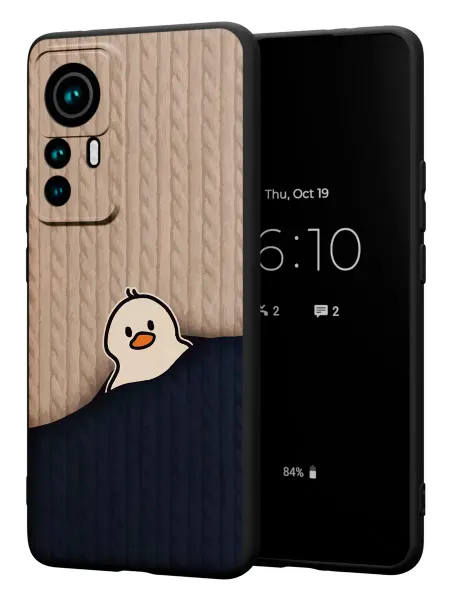 PBl store Чехол на Xiaomi 12T 12T Pro с принтом Уточка