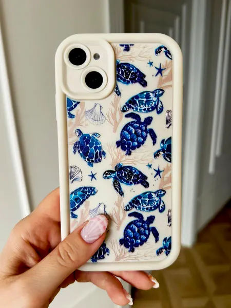 Banana! Чехол на iPhone 15 plus с черепахами