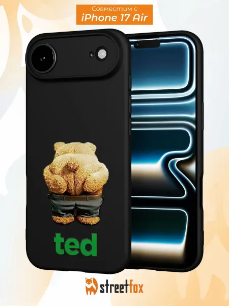 Street Fox Чехол на iPhone 17 Air с принтом Мишка