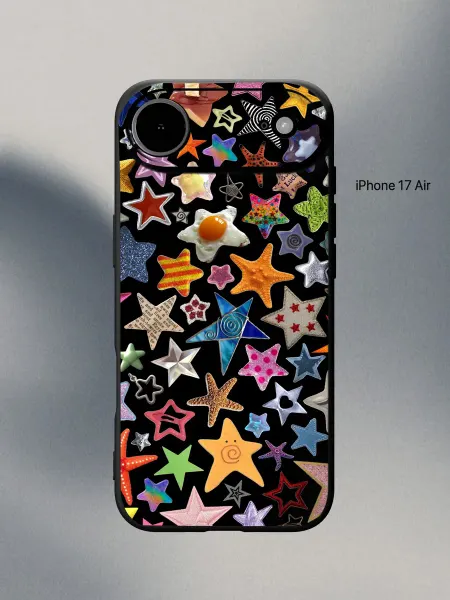 PANCASE Чехол на iPhone 17 Air звездочки