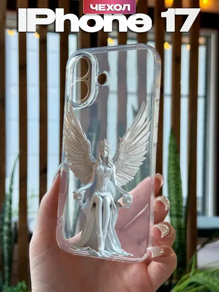 PBl store Чехол на Apple iPhone 17 с принтом Ангел