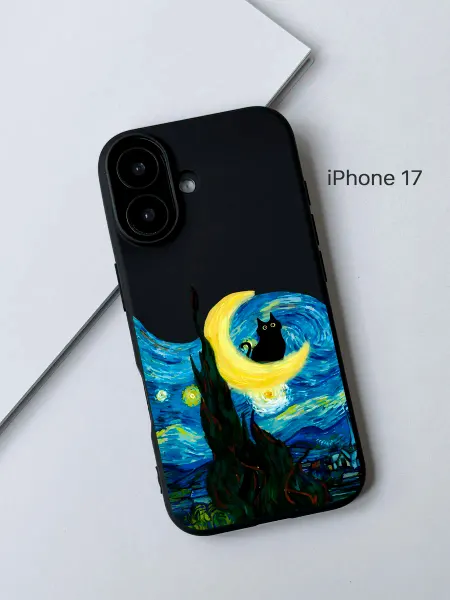 PANCASE Чехол на iPhone 17 Кот