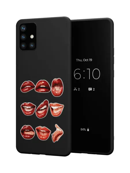 QuestCase Чехол на Samsung A51 4G с принтом Любовь