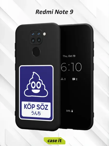 Case it Чехол на Redmi Note 9с принтом Qazaq Republic