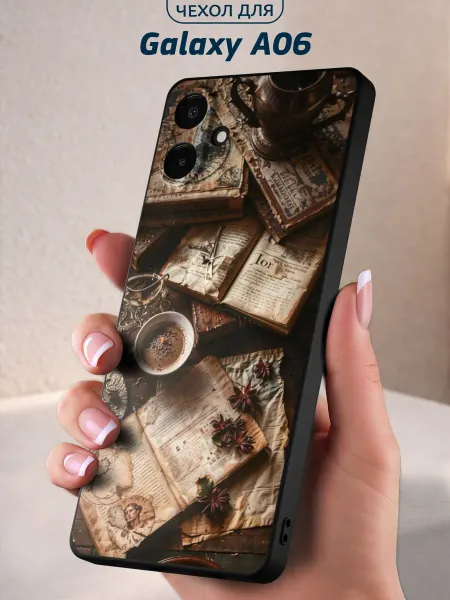 Infinity pick Чехол на Galaxy A06 с принтом Дневник