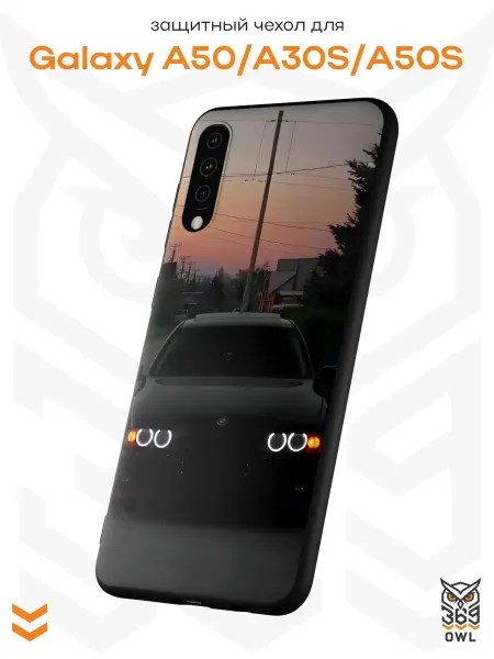 OWL369 Чехол на Samsung A50 A30S A50S с принтом BMW