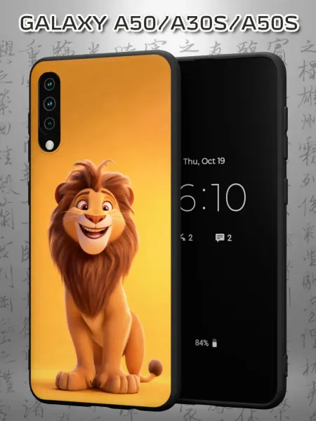 Case Маркет Чехол на Samsung A50 A30S A50S с принтом Лев