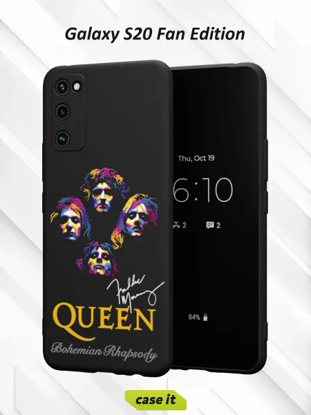 Case it Чехол на Samsung S20 FEс принтом Queen