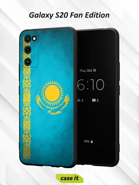 Case it Чехол на Samsung S20 FEс принтом Флаг