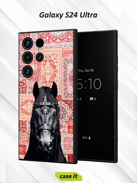 Case it Чехол на Samsung S24 Ultra с принтом Лошадь