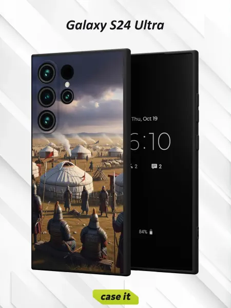 Case it Чехол на Samsung S24 Ultra с принтом Монголия