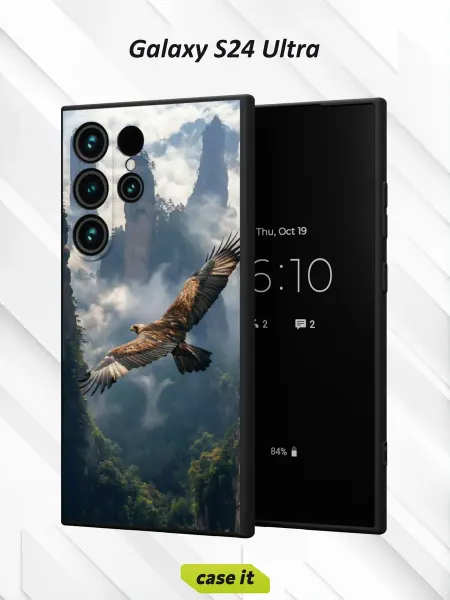 Case it Чехол на Samsung S24 Ultra с принтом Орел