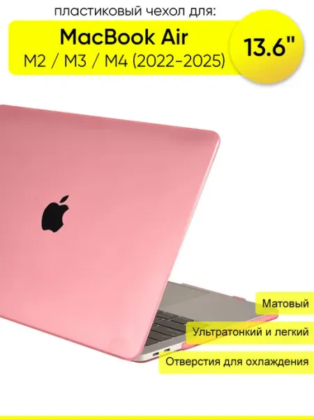 КейсБерри. Чехол для MacBook Air 13.6" M2, M3, M4 (2022-2025)