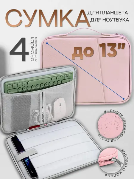 BestDeviceStore Сумка для планшета 13 дюймов