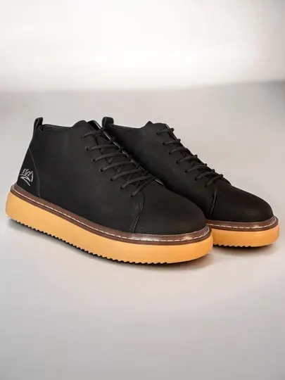 Мужские ботинки, для зимнего сезона, из эко кожи, 39-43