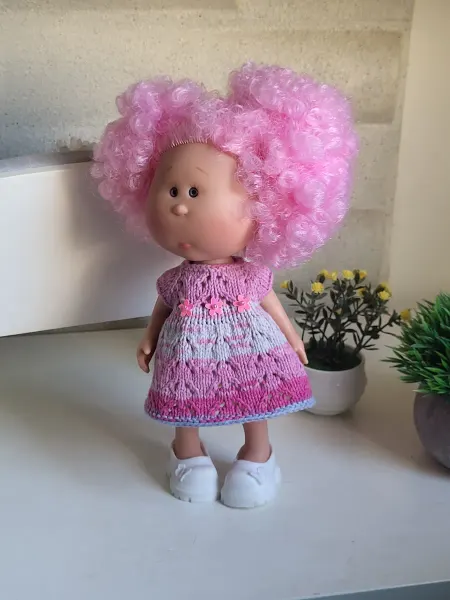 Алёнкины игрушки Платье для куклы Мия 23 см