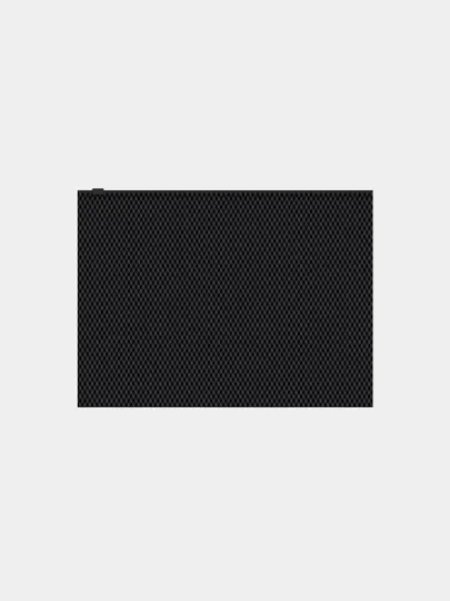 Zip-пакет пластиковый ErichKrause Diamond Total Black, B5, непрозрачный, черный 55081